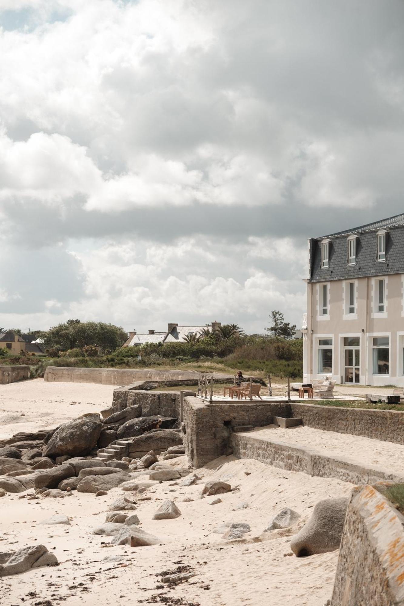 Hotel De La Mer & Spa Brignogan-Plages Esterno foto